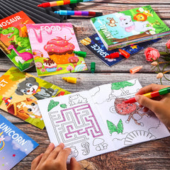 BenLouis coloring book travel-friendly size; perfect for on-the-go kids activities during trips.