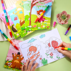 BenLouis double-sided pages maximize coloring space for kids.