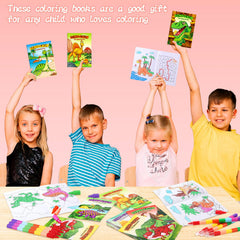 BenLouis coloring pages variety with dino patterns to spark creativity.