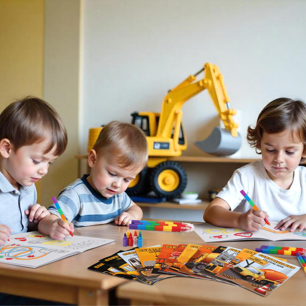 BenLouis mini coloring book handheld size perfect for little hands.