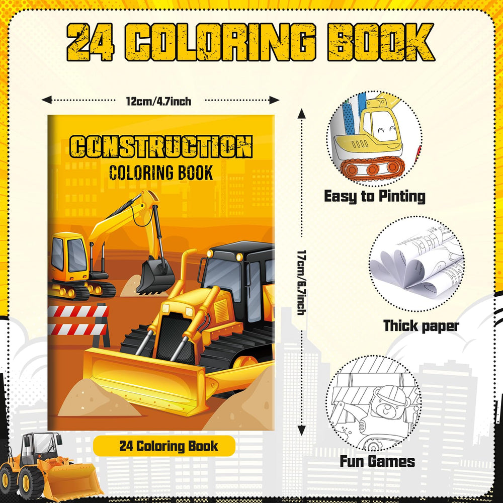 BenLouis construction coloring pages inside with 72 patterns to spark creativity and focus.