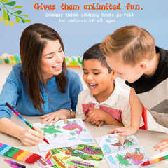 BenLouis dinosaur coloring pages supports imagination and fine motor practice
