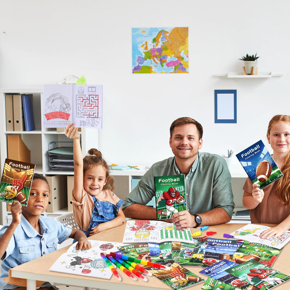 BenLouis football coloring activity sparks creativity and focus