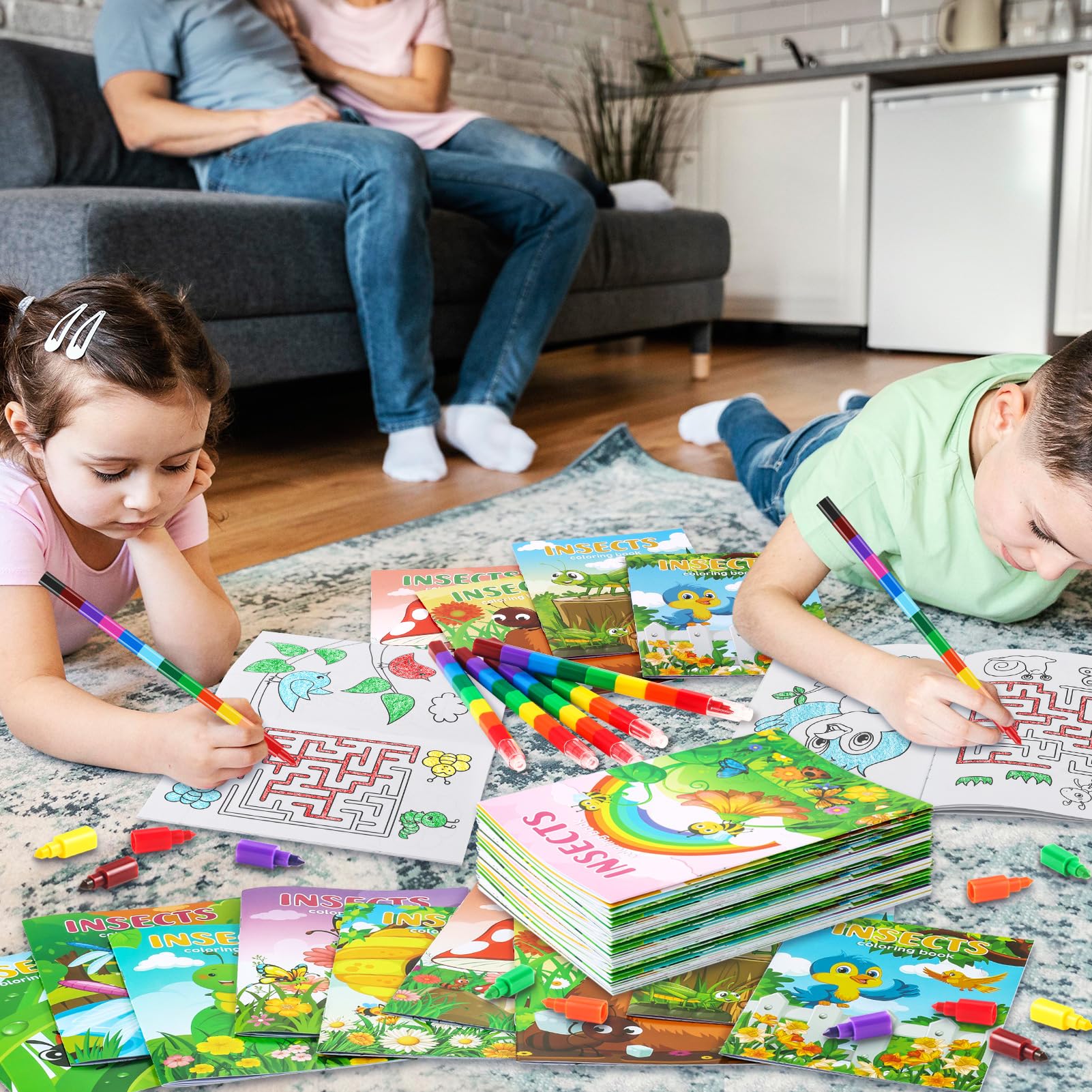 BenLouis insects mini coloring books – dragonflies pages great for classroom rewards
