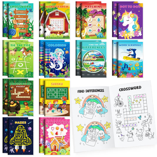 BenLouis mini activity book cover with vibrant colors, ideal for party favors