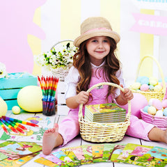 BenLouis handheld mini coloring book fits small hands for on-the-go coloring.