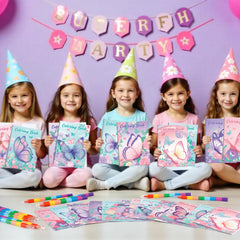 BenLouis mini coloring books with 72 patterns for creative play.