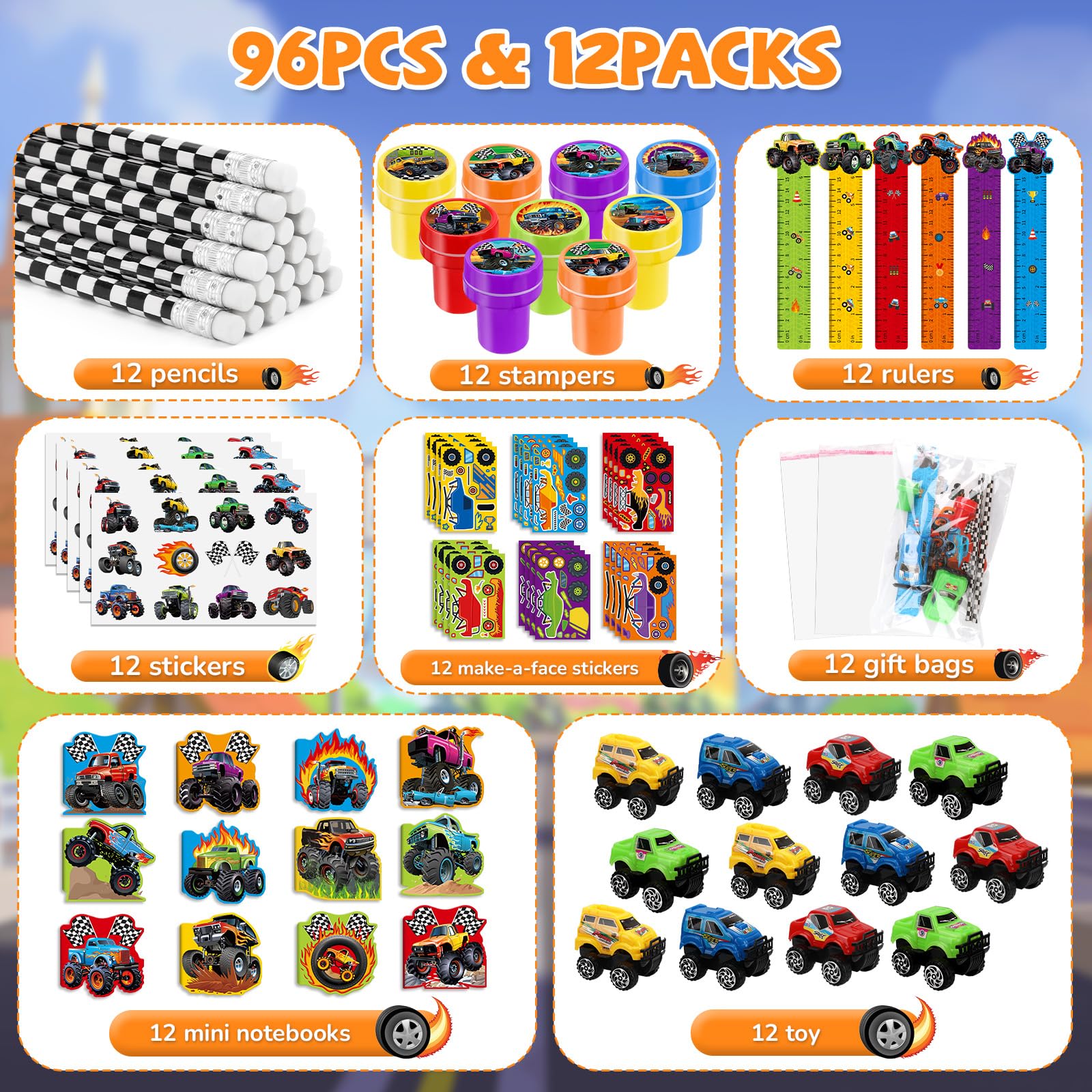 BenLouis monster truck toy offering durable imaginative play for kids.