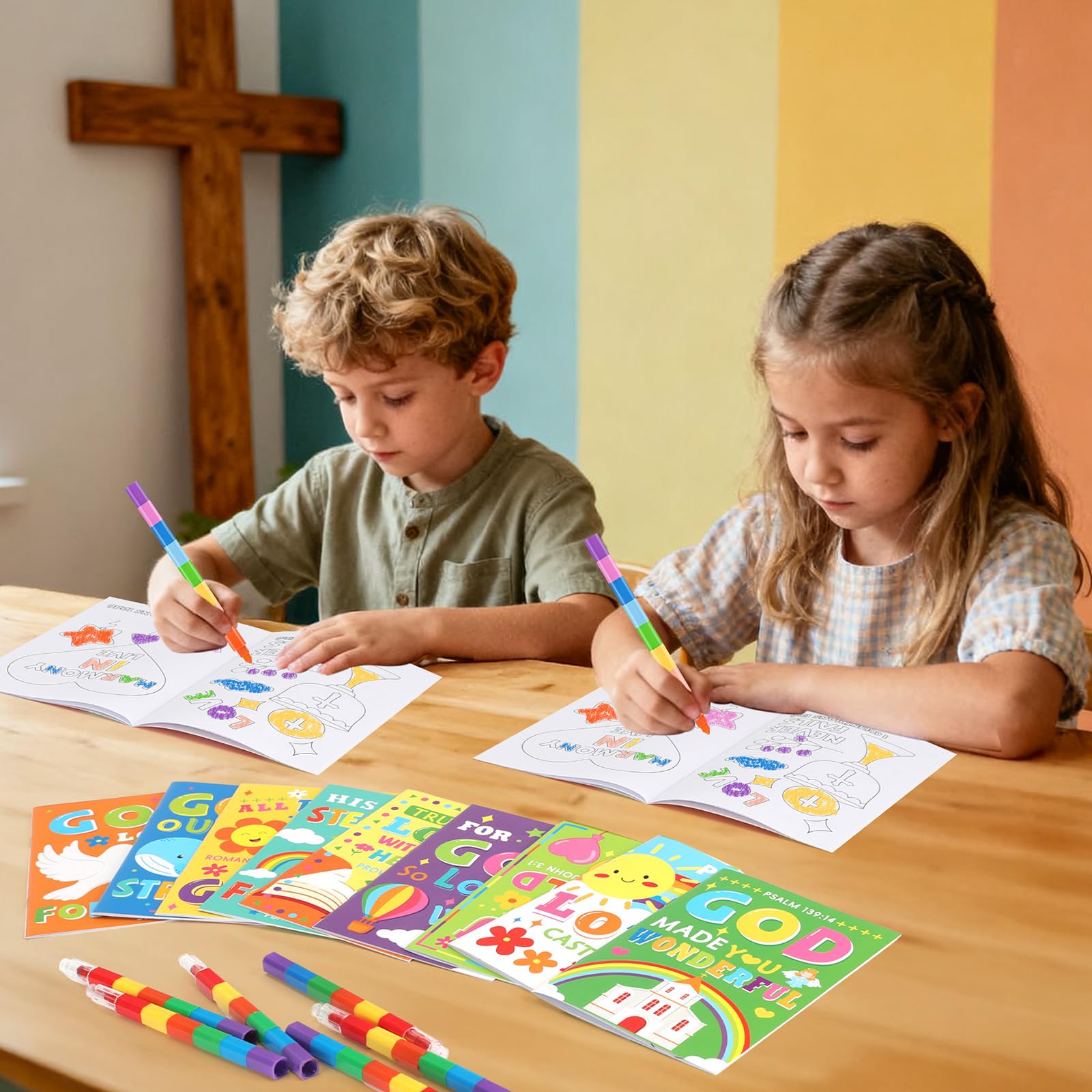 BenLouis Portable Coloring Kit for Kids is travel-friendly and easy to carry