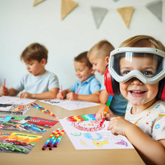 BenLouis race car coloring book in classroom use for rewards and activities