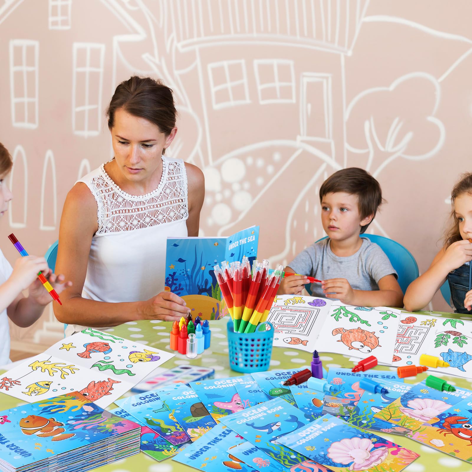 BenLouis sea animals characters offer friendly designs to spark imagination.