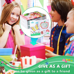 BenLouis six-point-seven-by-four-point-seven-inches mini book fits little hands