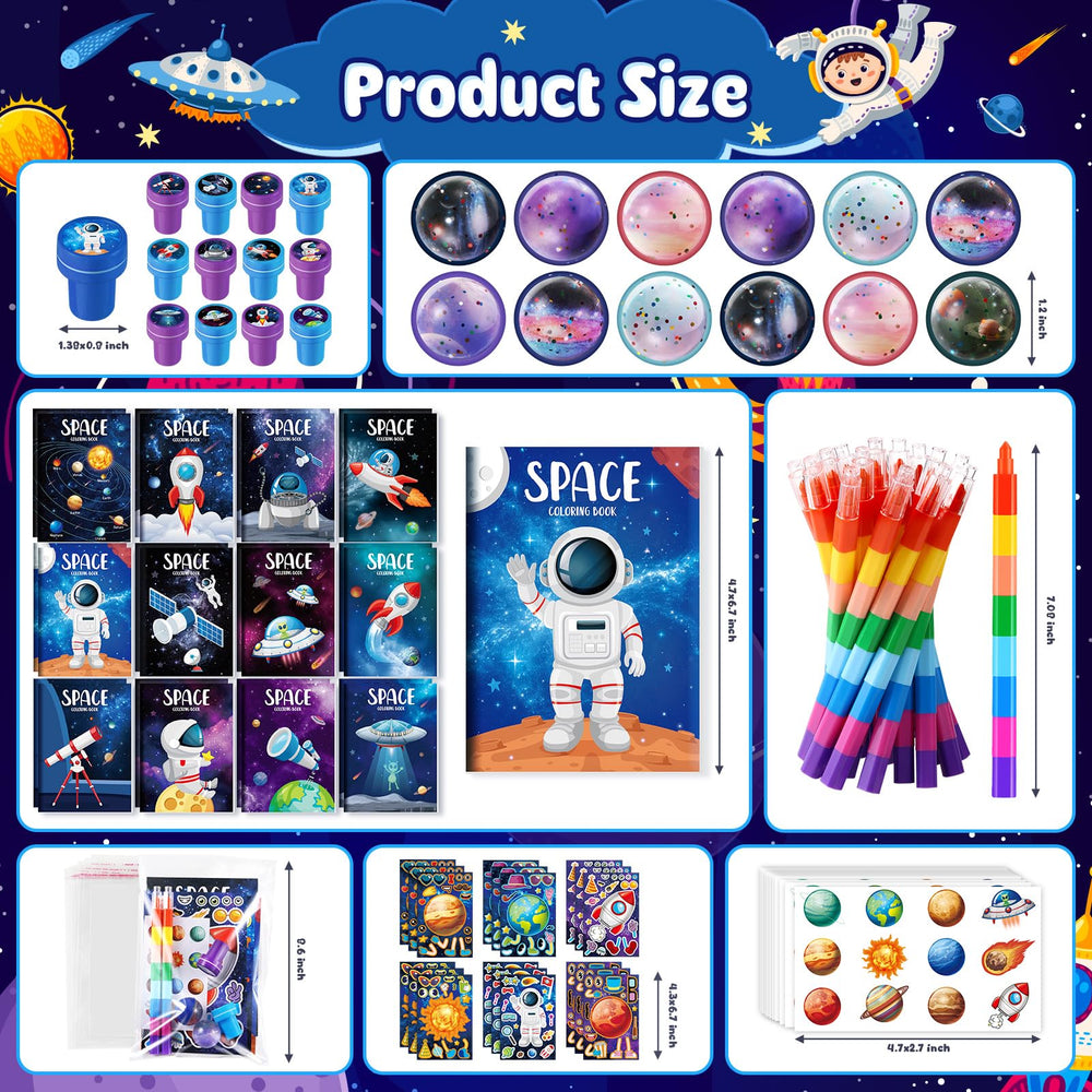 BenLouis space stampers for quick, fun impressions during crafts