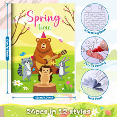 BenLouis mini coloring book set with multiple styles for varied play.