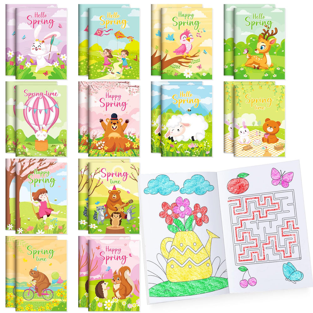 BenLouis spring coloring book with butterfly design for portable party fun.