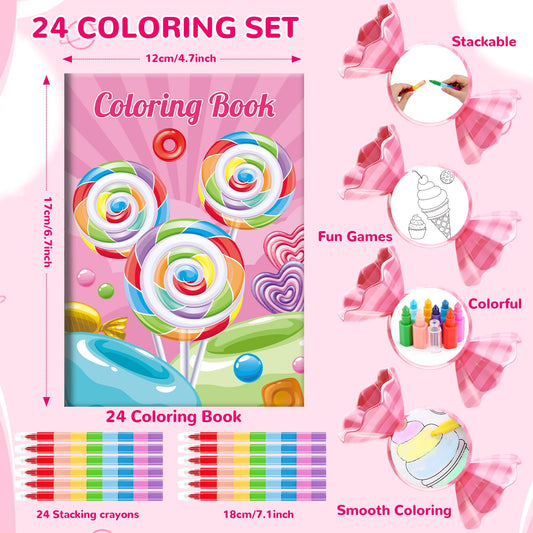 BenLouis stacking crayons for colorful play and learning.