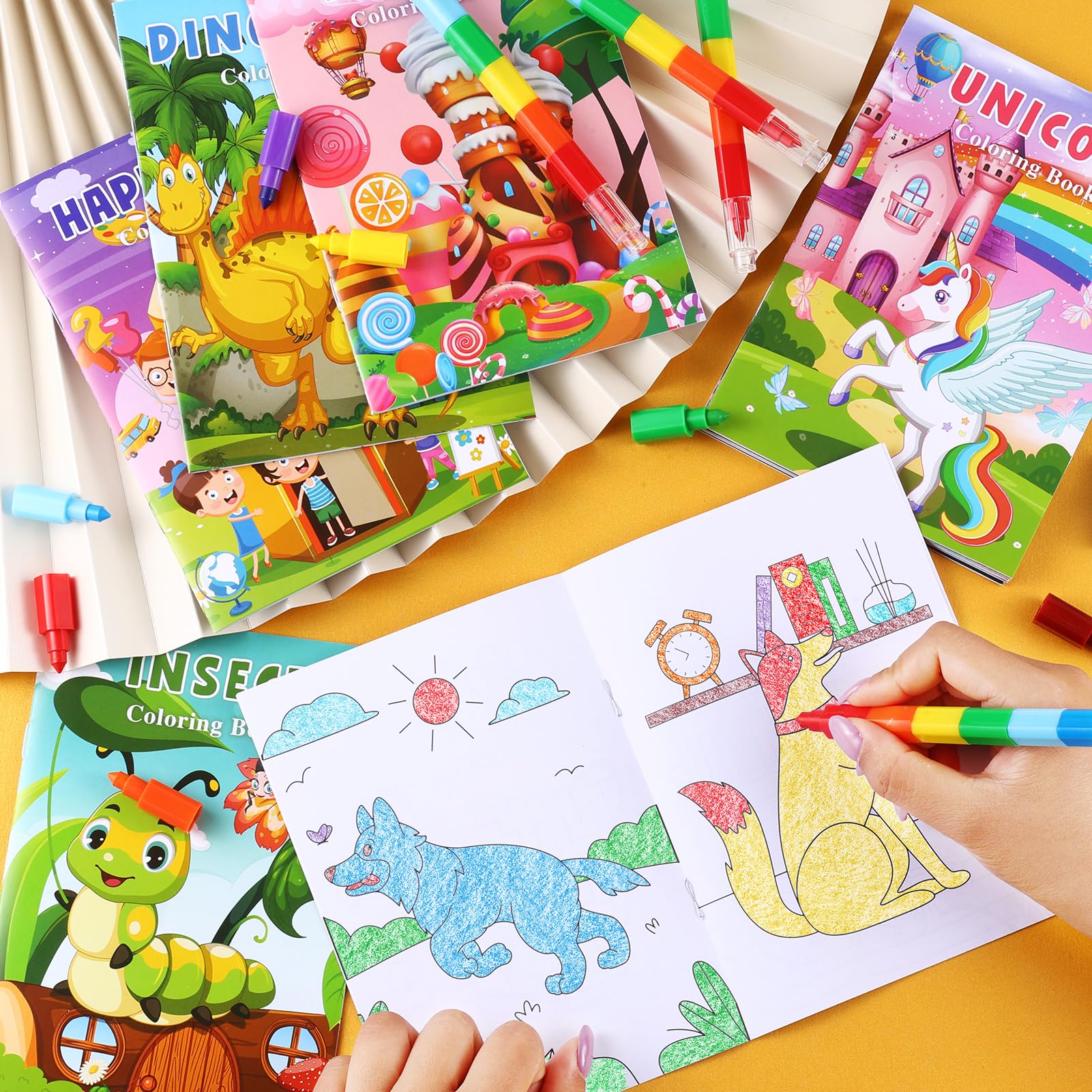 BenLouis travel-friendly coloring book ideal for car trips and plane rides