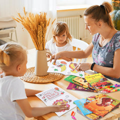 BenLouis travel-friendly coloring kit keeps kids engaged during trips.