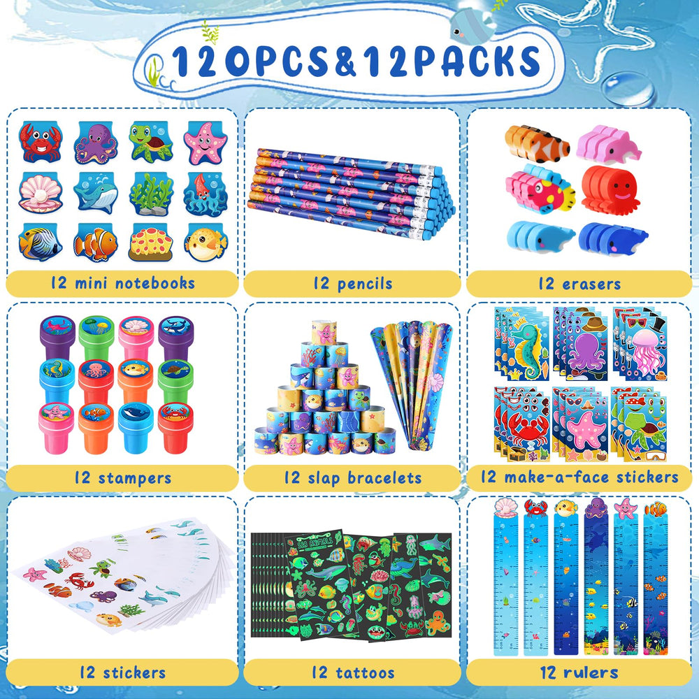 BenLouis under-the-sea erasers help keep art projects neat