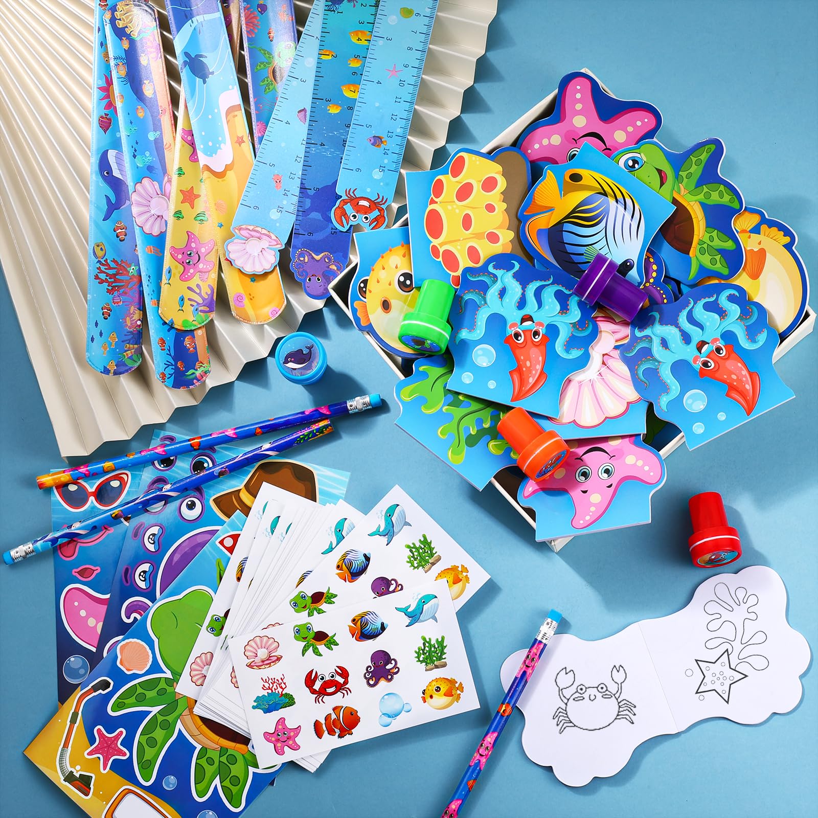 BenLouis under-the-sea slap bracelets add a playful touch to party favors