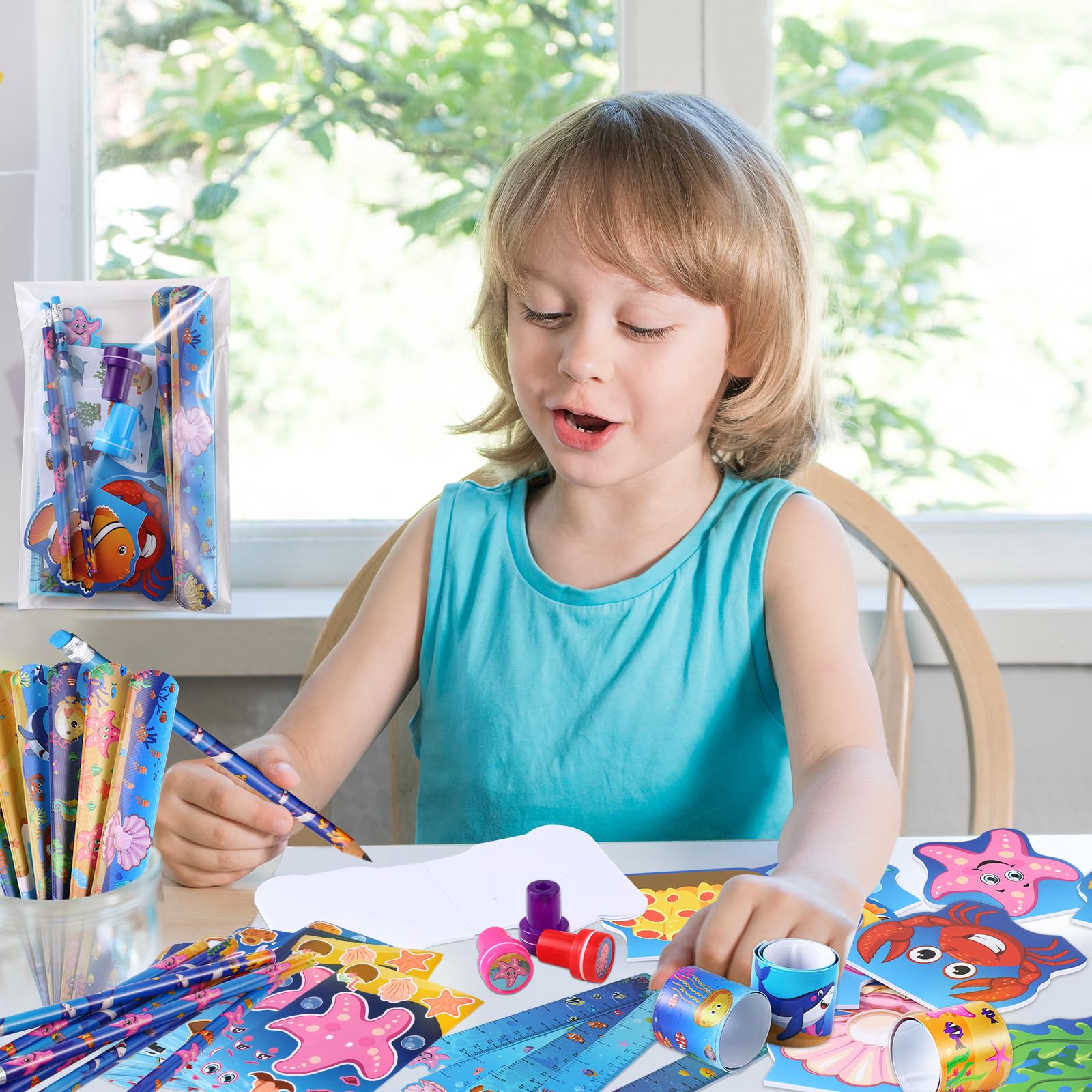 BenLouis under-the-sea stampers enable kid-friendly crafting with ocean designs