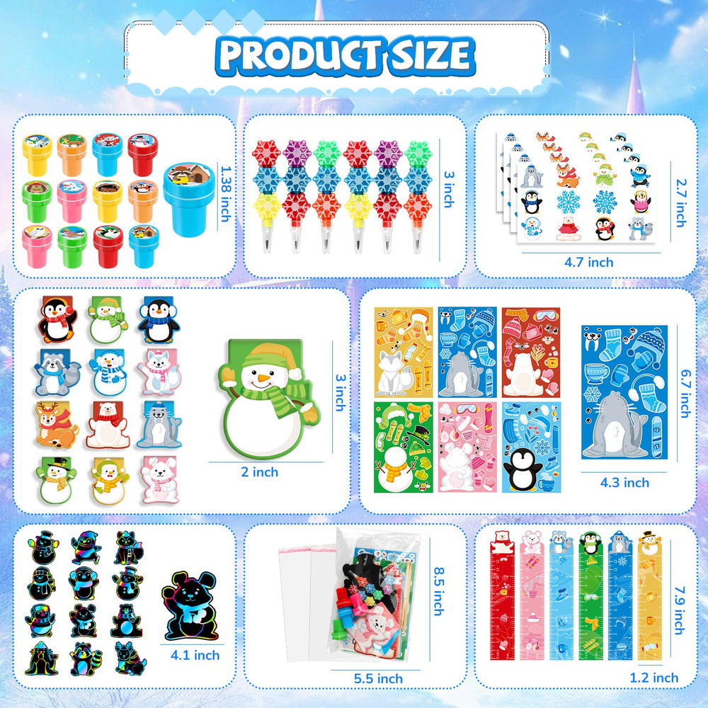 BenLouis winter make-a-face stickers spark playful learning moments