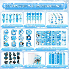 BenLouis snowflake pencils for festive writing tasks