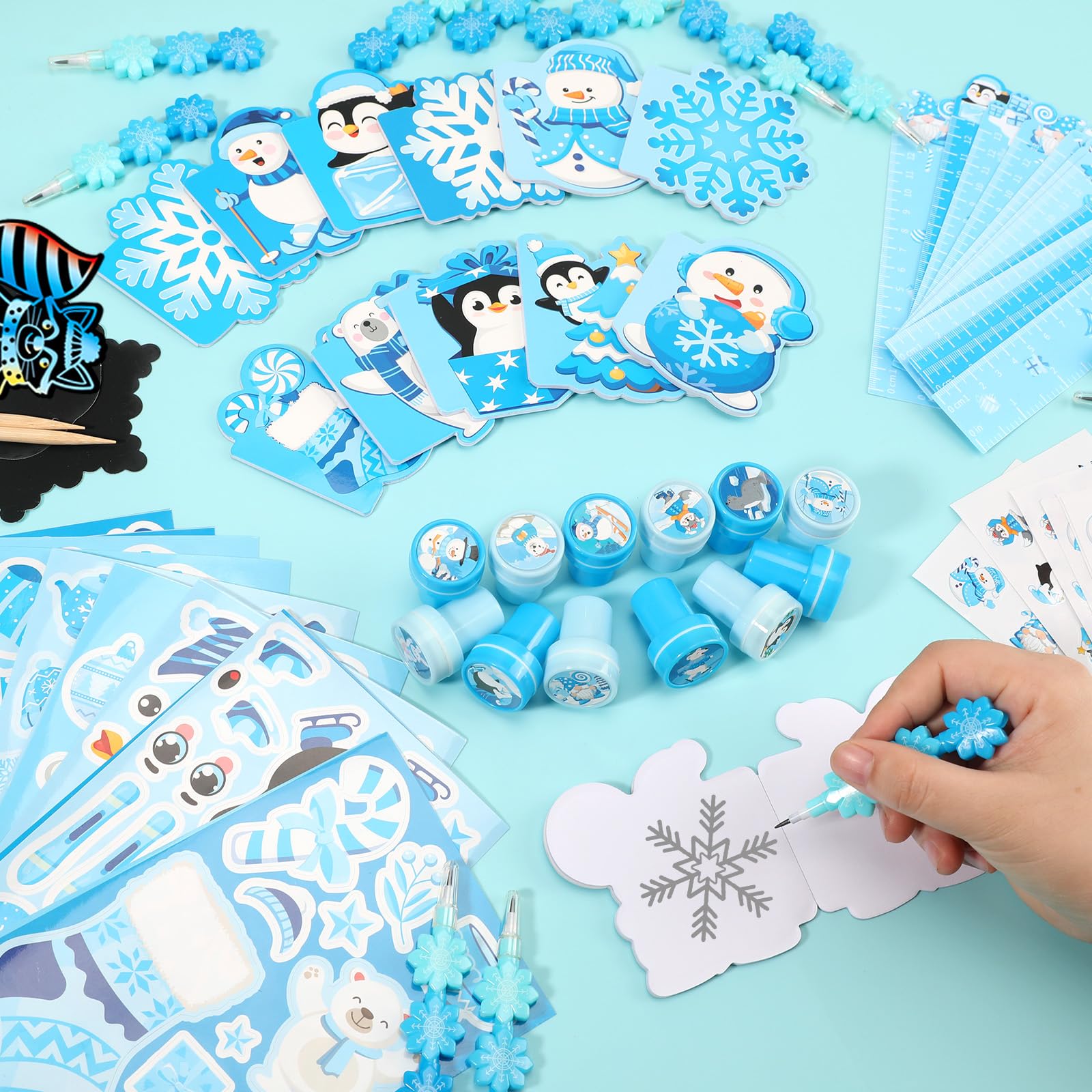 BenLouis winter stampers for fun holiday impressions