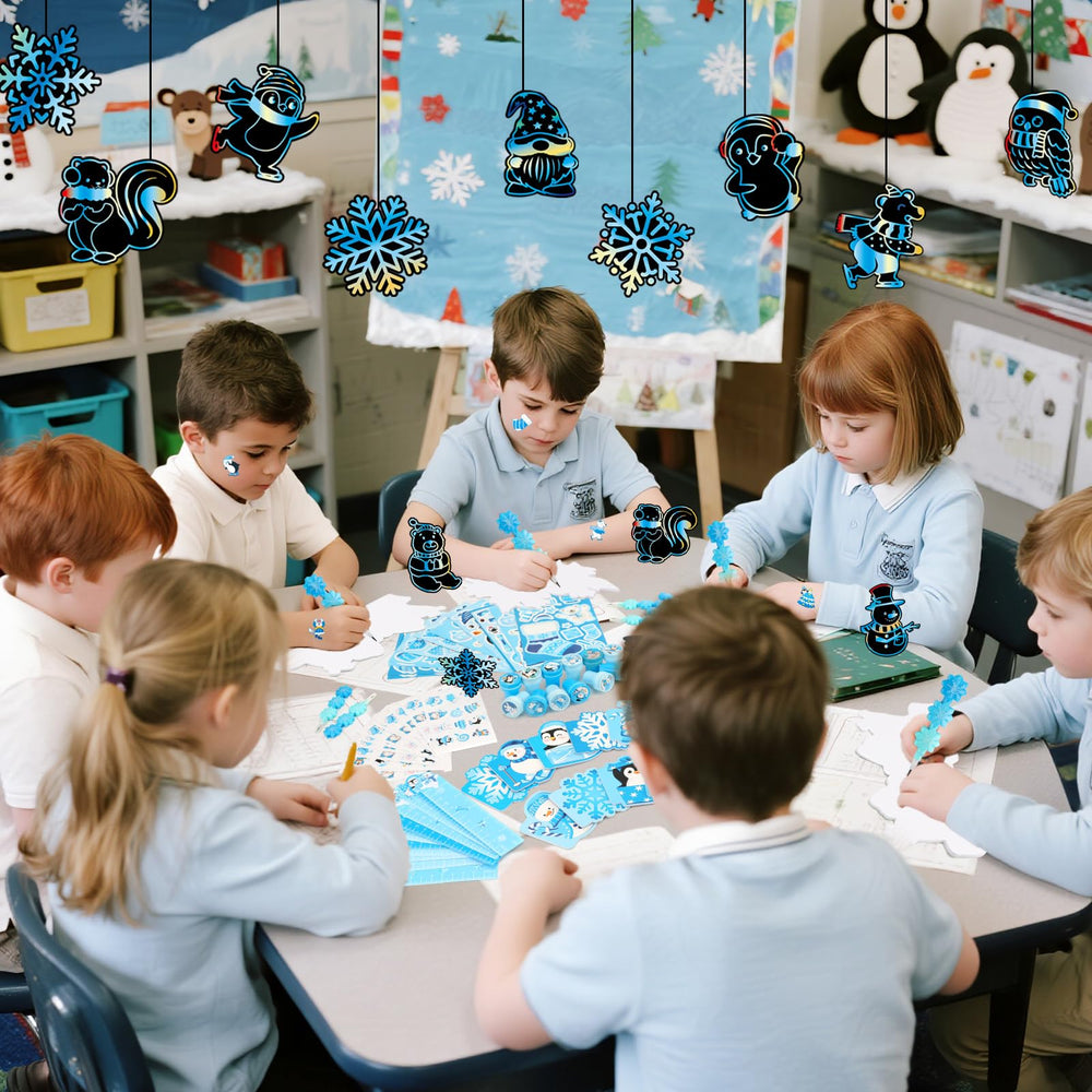 BenLouis winter stickers for decorating goodie bags