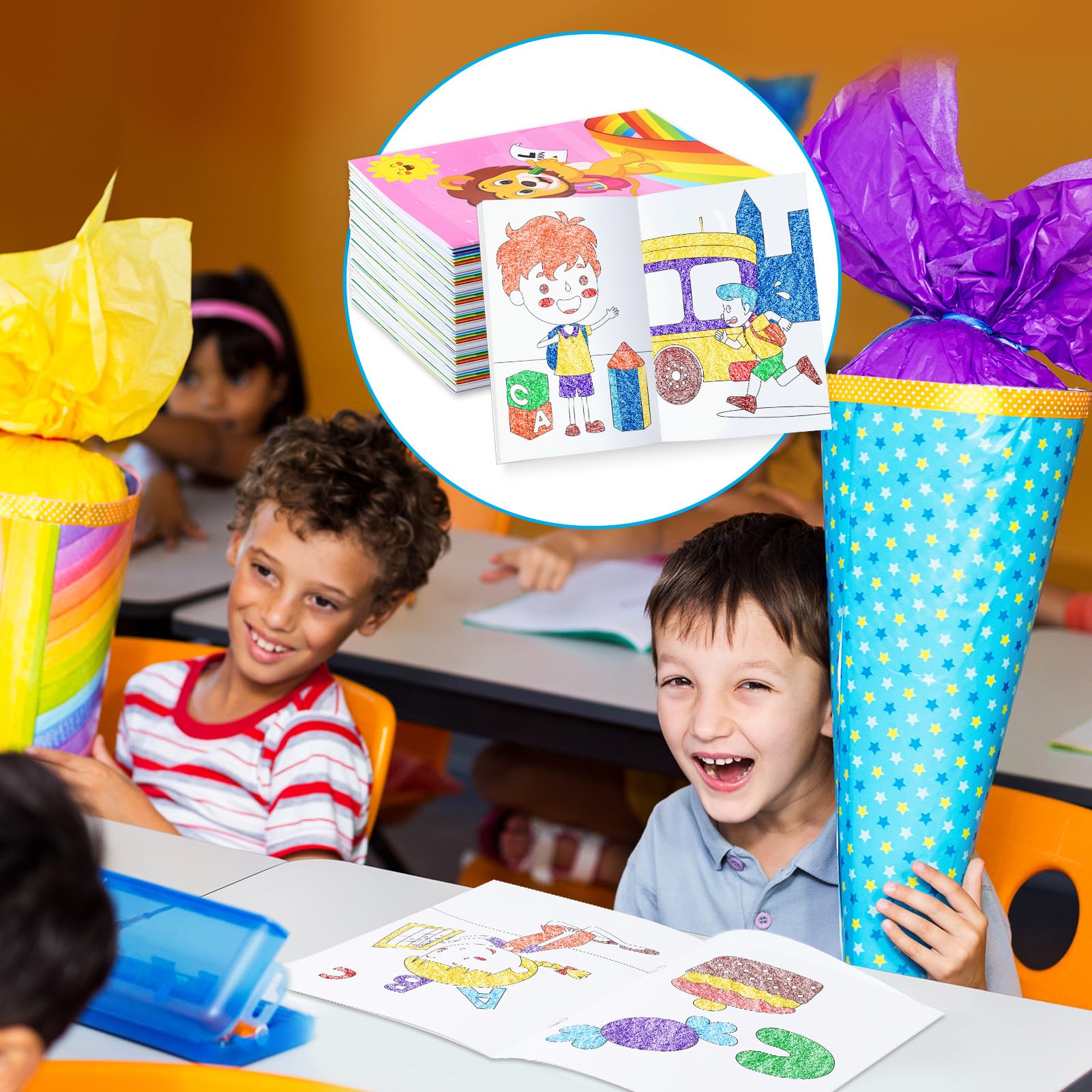 BenLouis preschool activity set supports fine motor skills and color recognition.