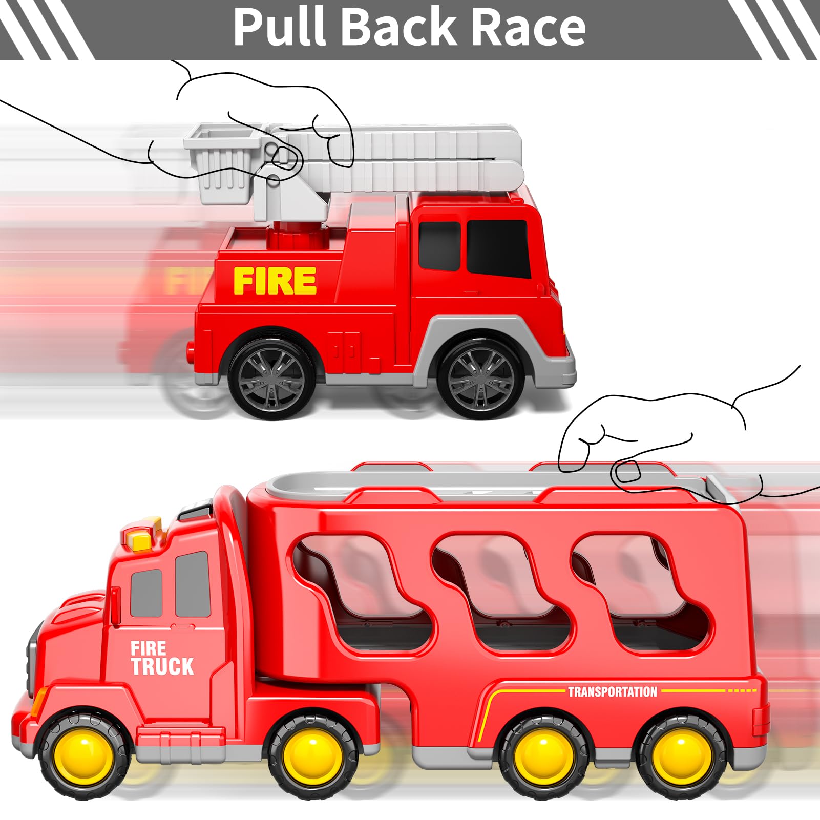 Bennol mini plane fire truck supports fast rescue stories.