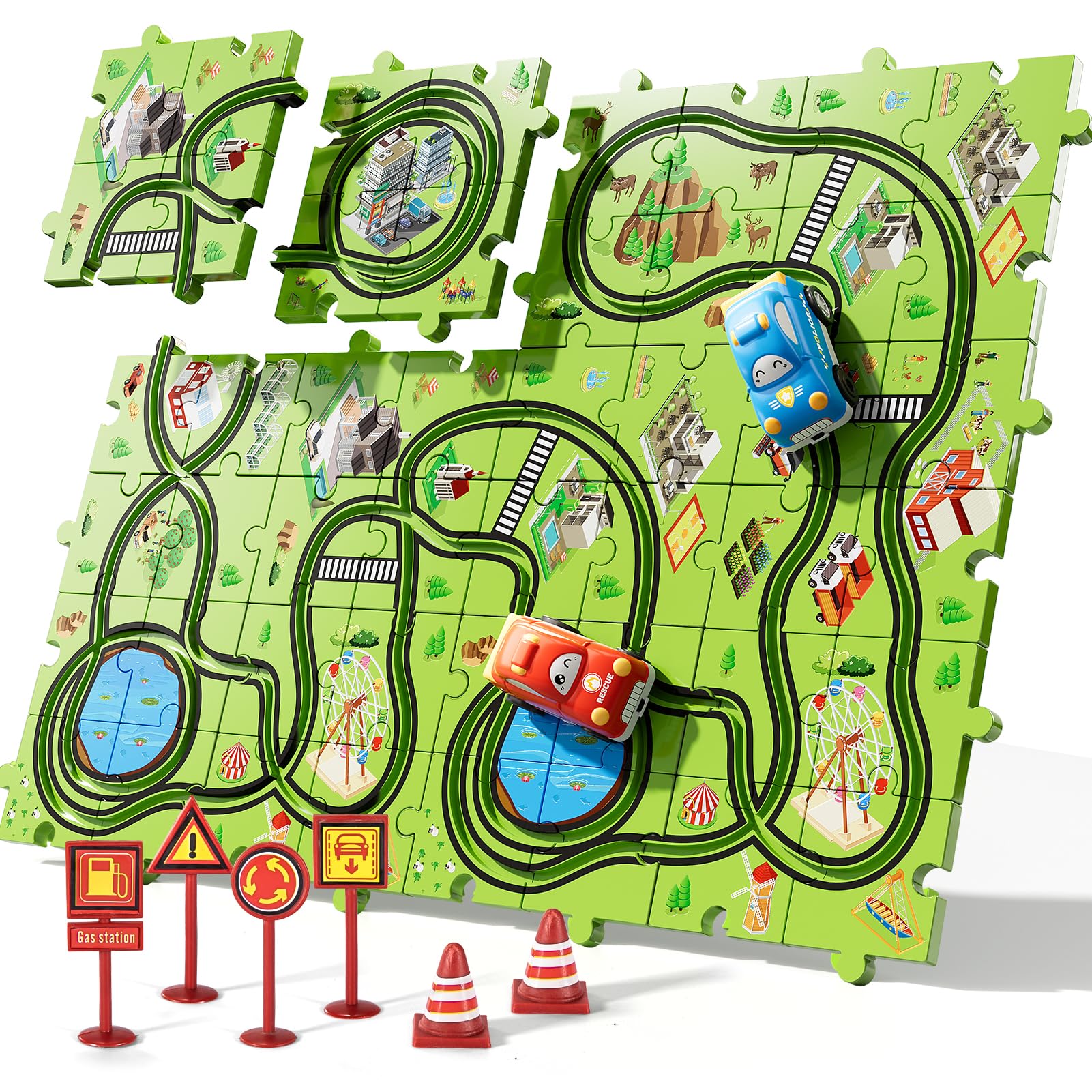 Bennol toddler-friendly puzzle toy set for home or travel