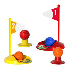 Bennol Upgraded Kids Golf Set bases: stable setups for quick resets.