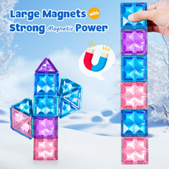 BENOKER magnetic building tiles support STEM learning and coordination.
