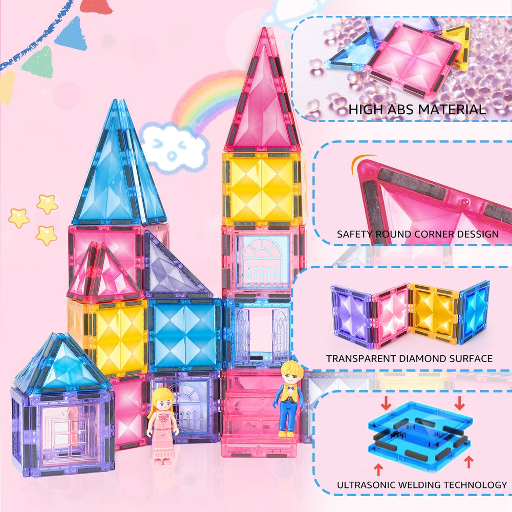 BENOKER Sparkling building blocks for collaborative, screen-free play.