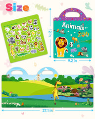 Benresive gift ready sticker book for kids offers screen free creativity