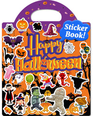 Benresive Halloween sticker book cover, durable and reusable for mess-free play.