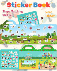 Benresive insect-sticker-spread for creative play on surfaces