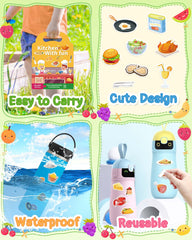 Benresive kitchen-themed stickers spark learning through play for toddlers.
