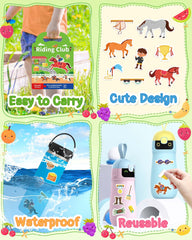 Benresive learning-through-play stickers boost hand-eye coordination and word recognition