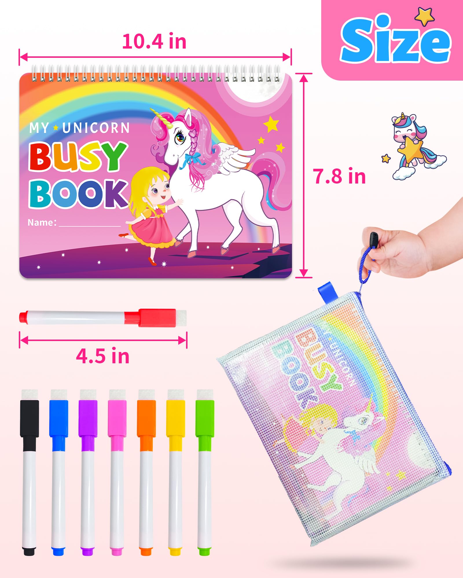 Benresive Busy Book gift-ready packaging makes a thoughtful toddler gift.