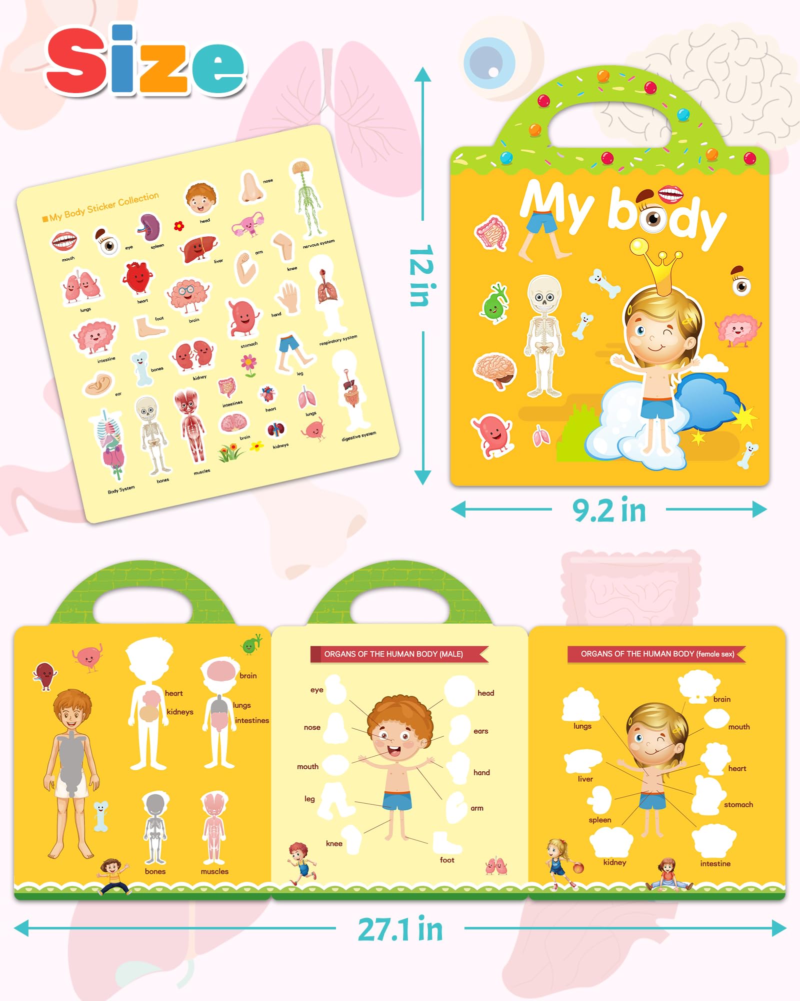 Benresive My Body activity set offers screen-free fun and creativity.