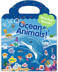 Benresive Ocean Animals sticker book cover sparks imaginative play