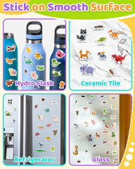 Benresive portable sticker book with handle for travel and on-the-go fun.
