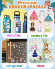 Benresive sticker pack showcases durable, washable stickers for endless craft play.