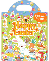 Benresive reusable Easter sticker book cover for easy travel storage.