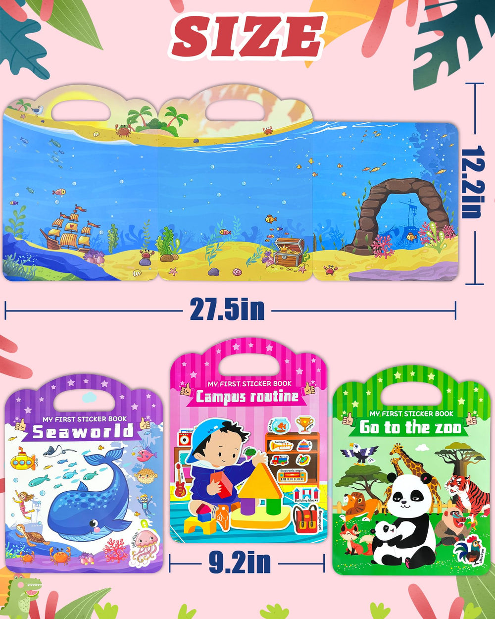 Benresive stickers foster screen-free creativity and fine motor skills.