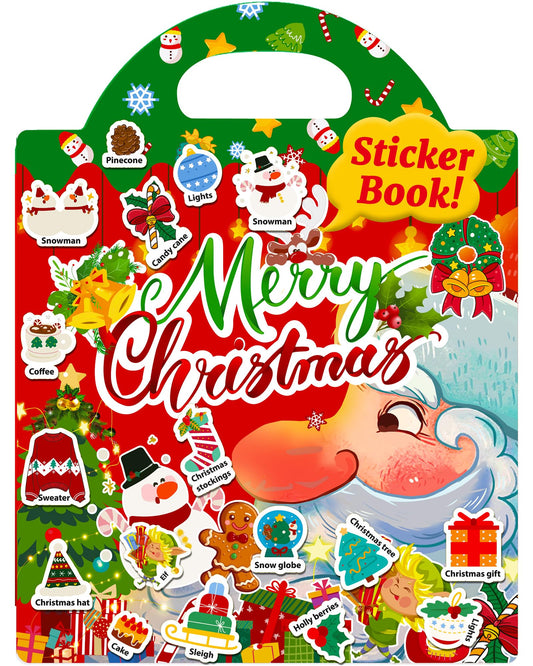 Benresive reusable sticker book cover for kid-friendly creative play.