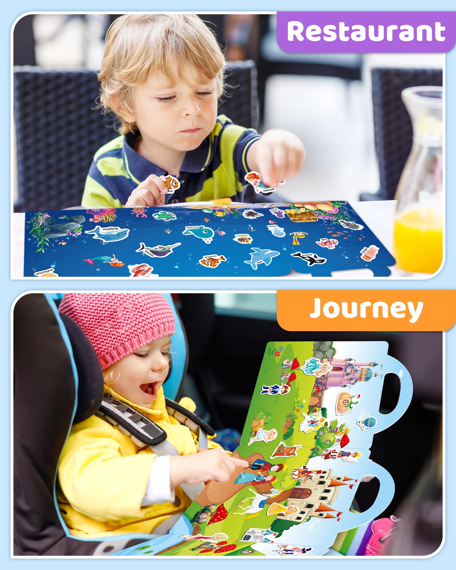 Benresive Fairy stickers inspire magical pretend play and fine motor skills