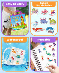 Benresive Reusable stickers offer durable, screen-free entertainment during activities